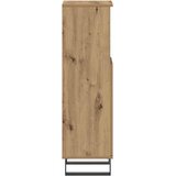  Kupaonski ormarić boja hrasta 30x30x100 cm konstruirano drvo | shoptok.hr