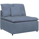  Modularna sofa s jastucima, korduro tkanina, plava | shoptok.hr