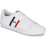 Lacoste Nizke superge LEROND TRI1 CMA Bela