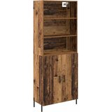  Highboard Staro drvo 69,5 x 32,5 x 180 cm Konstruirano drvo Slike