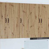 vidaXL Zidni kuhinjski ormarić Zidne Umjetnički hrast 30 x 31 x 100 cm | shoptok.hr