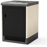 Tuozi Kitaway Modul - električna kuhalna plošča z vrati s spodnjo blendo 61 - siva | Shoptok.si