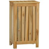  Košara za rublje 35 x 25 x 60 cm od masivne tikovine | shoptok.hr