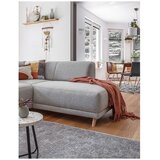 Miuform Svetlo siva raztegljiva/s prostorom za shranjevanje kotna sedežna garnitura (desni kot/v obliki črke L) Classy Sophie – | Shoptok.si