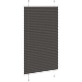 vidaXL Plisirana žaluzija črna 80x150 cm Širina tkanine 79,4 cm | Shoptok.si