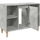 vidaXL Kupaonski ormarić boja betona 80x33x60 cm od konstruiranog drva | shoptok.hr
