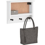  Zidna vješalica za kapute SANDNES 45x12x35 cm puno drvo bor | shoptok.hr