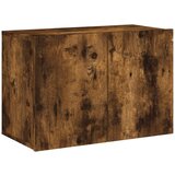 Maison Chic Stenska TV omarica - TV stojalo - Televizijska omarica dimljen hrast 60x30x41 cm, (21700026) Cene