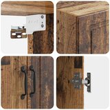  Ormar za montažu na zid 66 x 34,5 x 90 cm Konstruirano drvo | shoptok.hr