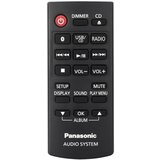 Panasonic SC-PM254EG-K stereo uređaj Bluetooth®, CD, DAB+, UKW, USB, 2 x 10 W crna | Eponuda.ba