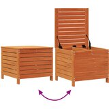  Vrtni tabure voštano smeđi 62x63,5x53,5 cm od masivne borovine | Eponuda.com