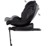 Chipolino autosjedalica i-Size 40–150 cm ISOFIX 360° HYPNOTIC PLUS Charcoal | shoptok.hr