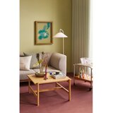 Hübsch Kremno bela stoječa svetilka s steklenim senčilom (višina 158 cm) Solid – | Shoptok.si