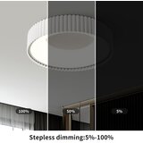 Brilagi LED prigušiva stropno svetlo FALCON MODERN LED/30W/230V 40 cm bela + DO | Eponuda.com