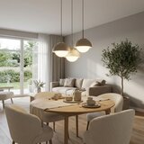  Brilagi - Visilica na sajli 3xE27/60W/230V bež/zlatna | Eponuda.com