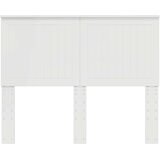  Uzglavlje s uzglavljem Sjajno bijelo 135 cm Konstruirano drvo | shoptok.hr