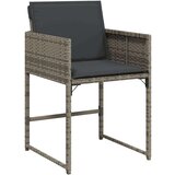  5-dijelni vrtni blagovaonski set sivi od poliratana | shoptok.hr