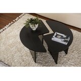 Hanah home Klub sto Moira, O90x41cm, Crni | Eponuda.ba