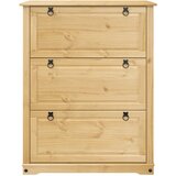 Ormarić za cipele Corona 99 x 32 x 124,5 cm od masivne borovine | shoptok.hr