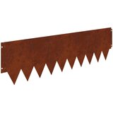  Ograda oko Travnjaka 20 pcs 103 x 30 cm metal Rđa | Eponuda.com