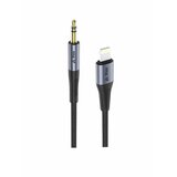 Swissten iPEAX kabel audio adapter, LIGHTNING / 3,5mm Jack, 1,5m, crni | shoptok.hr