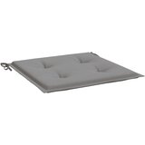  Jastuci za vrtne stolice 4 kom sivi 50 x 50 x 4 cm od tkanine | shoptok.hr