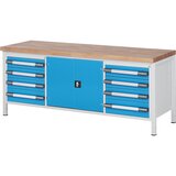 eurokraft pro delovna miza z ogrodjem serije 8000 | Shoptok.si