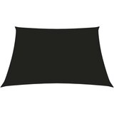 vidaXL Senčno jadro oksford blago kvadratno 4,5x4,5 m črno, (20610824) | Shoptok.si