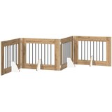  Vrata za pse s postoljem 4 pcs Hrast artisan 80 x 60 cm | Eponuda.com