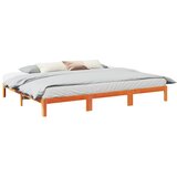 Maison Chic Družinski Posteljni okvir - Dvoposteljna postelja - Zakonska postelja brez ležišča masivni les bor, (21693771) | Shoptok.si