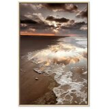  Slika - Present Distraction (1 Part) Vertical 80x120 U prirodnom drvenom okviru | shoptok.hr