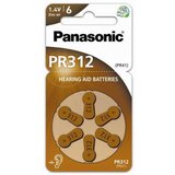 Panasonic PR 312 Zinc Air 6 pcs. Hearing Aid Cells - baterije za slušni aparat Cijene