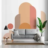 Ambiance Zidna naljepnica 250x200 cm Abstract Sunset -