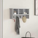  Vješalica za kapute na zidu Zidne Siva Sonoma 50 x 16 x 26 cm | shoptok.hr