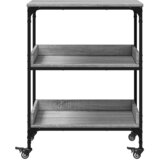  Kuhinjska kolica boja hrasta 60x41x80,5 cm konstruirano drvo | Eponuda.com