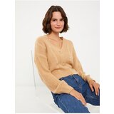 LC Waikiki Women's V-Neck Patterned Long Sleeve Cardigan | Shoptok.si