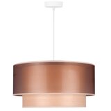  Duolla - Visilica na sajli WOOD BOHO 1xE27/15W/230V prečnik 45 cm bakrena/bež | Eponuda.com