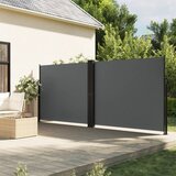 vidaXL Uvlačiva bočna tenda 160 x 600 cm antracit Cijene