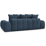 Bobochic Paris Temno modra sedežna garnitura iz šenilje 278 cm Everest – | Shoptok.si