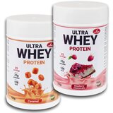 Olympic Whey Protein Ultra, Cheesecake malina i Karamela, 750 g, 2 komada Cene