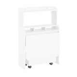 SoBuy Zložljiva pisalna miza, zložljiva miza, pisalna miza FWT105-W, (22108524) | Shoptok.si