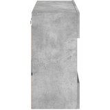 TV ormarić s LED svjetlima siva boja betona 78,5x30x60,5 cm | shoptok.hr