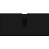 vidaXL Komplet pohištva za kopalnico 3 pcs Črna 76.5 x 35 x 64 cm | Shoptok.si