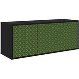  ormar za montažu na zid GELEEN 102 x 33 x 40 cm Crni hrast | shoptok.hr