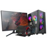 GOSU PC Gaming računalniški komplet RONIN A55 RTX55, Ryzen 5 5500, RTX 5050, 16GB RAM, 1TB SSD, 27" FHD + Oprema, W11P, (5000219571) | Shoptok.si