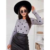 DStreet Sweter damski ATHENA szary | shoptok.hr