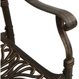  5-dijelni bistro set od lijevanog aluminija brončani | shoptok.hr