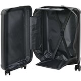 vidaXL Zložljiv kovček trde lupine 20'' Temno siva 34x23x55.5 cm ABS | Shoptok.si