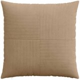  Presvlaka za jastuk 2 pcs ALMELO Smeđa 55 x 55 cm Kord | shoptok.hr