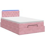  Krevet od pjene s madracem i LED-om Ružičasta 120 x 200 cm | shoptok.hr